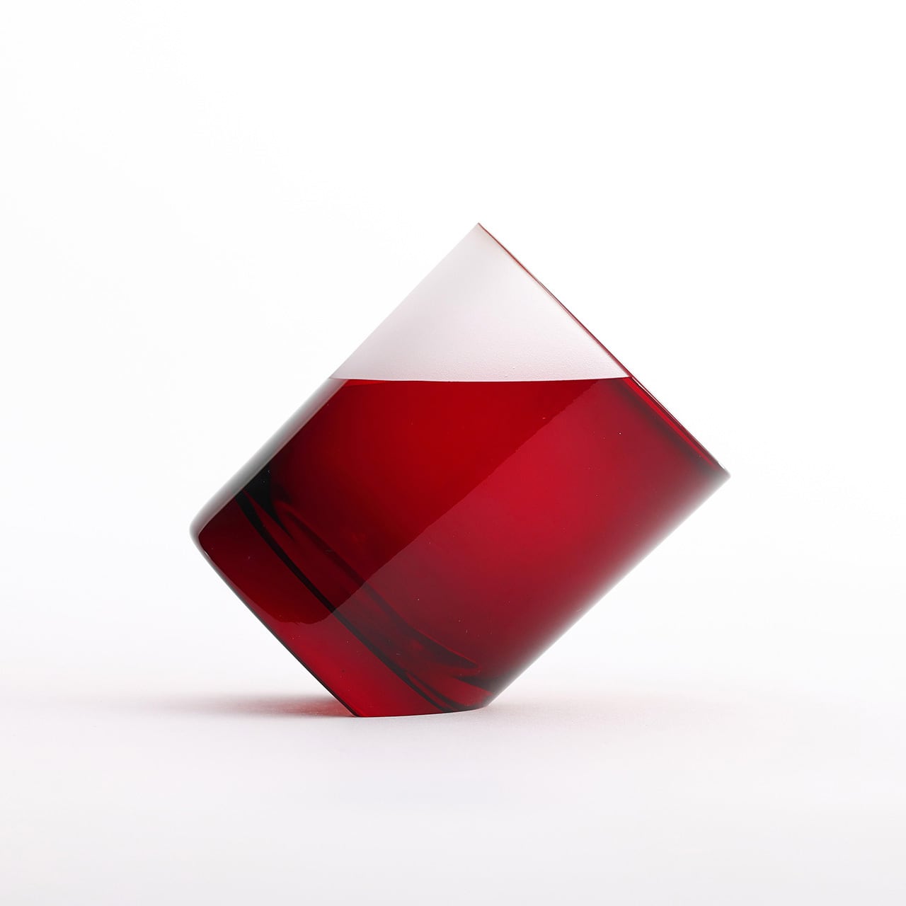 富士山切子 赤富士 | 椎名切子（GLASS-LAB) 江戸切子・砂切子の通販