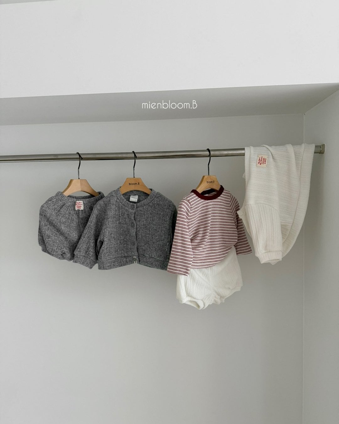 送料無料【予約】/ kids ボーダーTシャツ / mienbloom