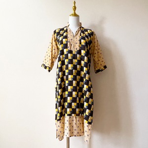 African Print Tunic Dress U12