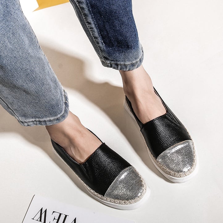 23区 バックルポインテッド フラットシューズ グレー 値下げ事業