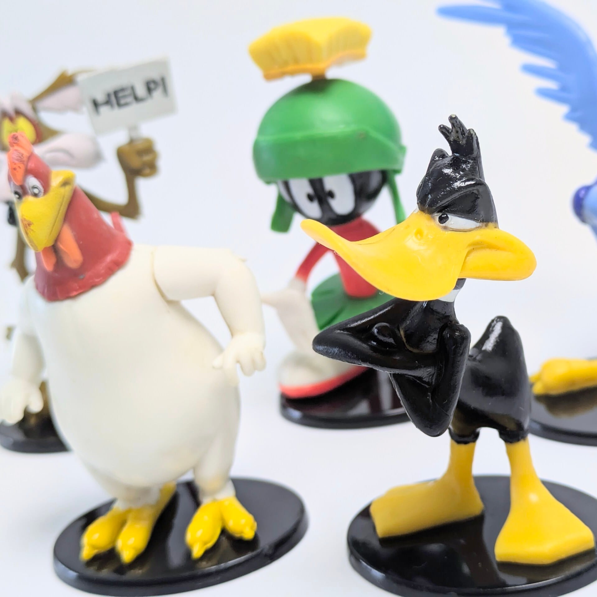 ☆ VINTAGE90' ☆ 【 Looney Tunes ( ルーニーテューンズ )】 PVCフィギュア 5Pセット ver.3 〚アメリカン雑貨 アメトイ〛