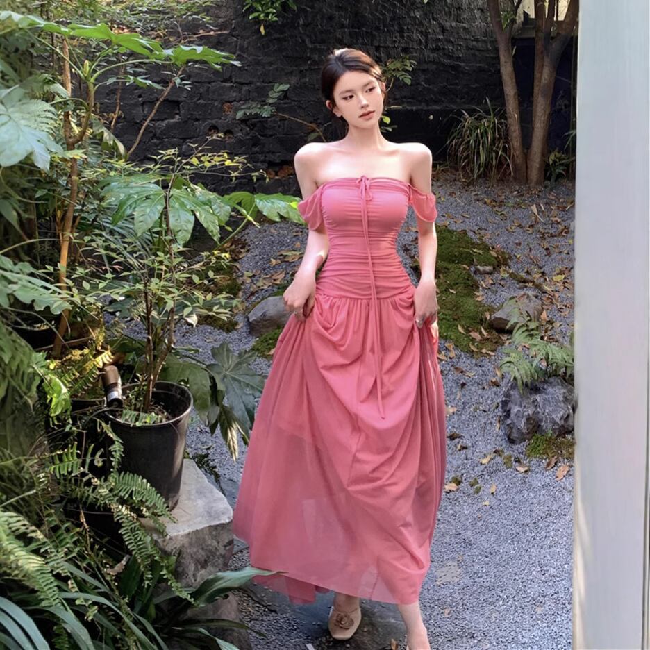 【dress】チュールワンピース M31075