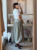 1990’s Check Gather Skirt