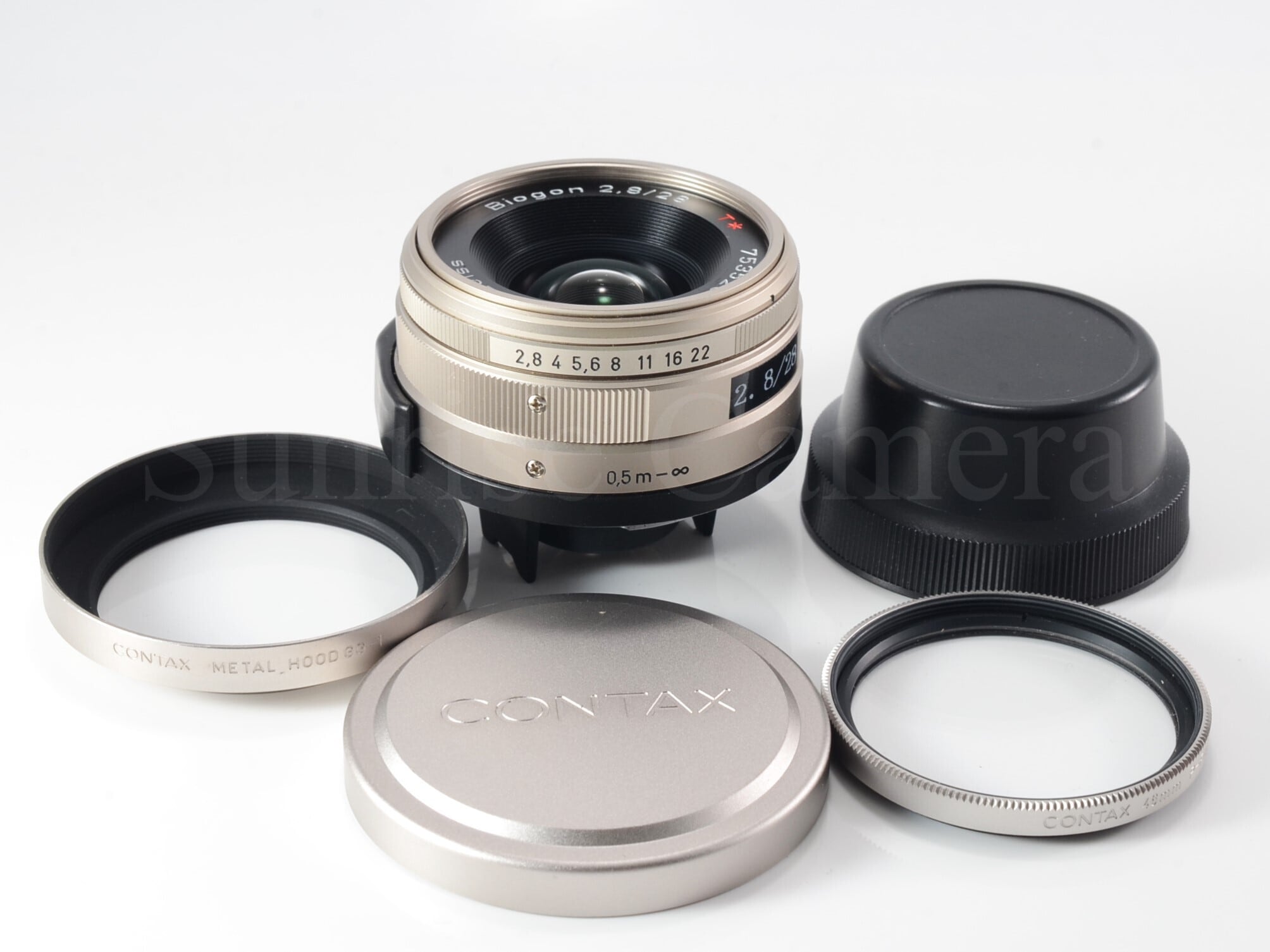 CONTAX Carl Zeiss T* Biogon 28mm F2.8 G コンタックス (23614