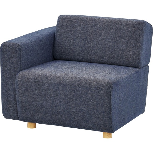 キューブ 片肘ソファ(向かって左肘)