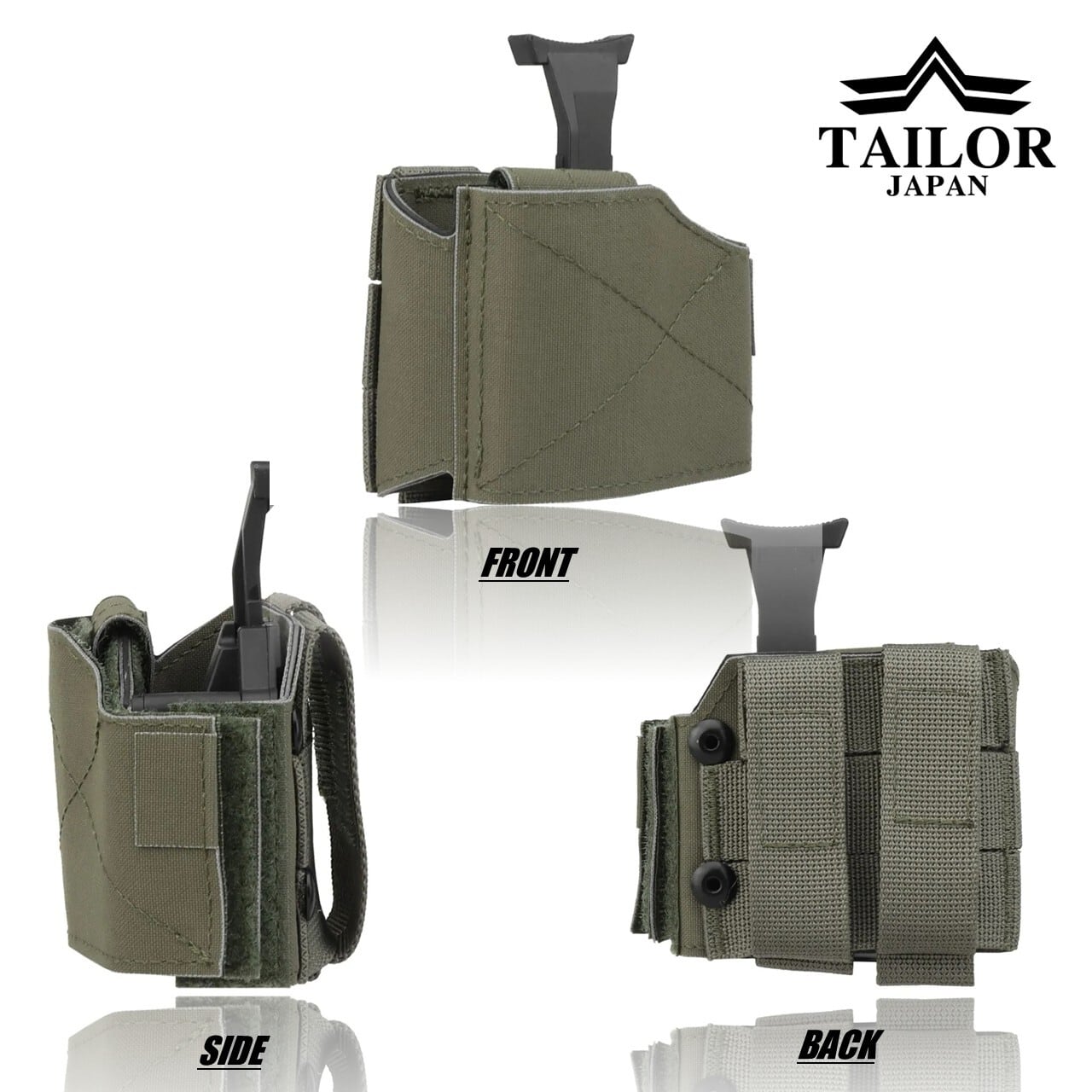 TAILOR JAPAN】左利き用 ヴァリアブルホルスター ハンドガンホルスター