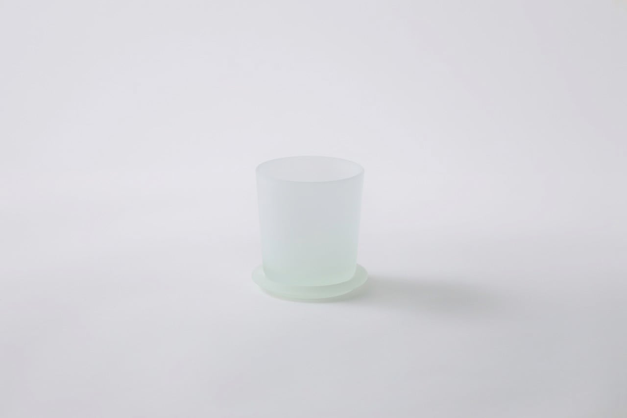 FUTATSUKI 猪口 _300 Frost Mint | IWASAWA GLASS