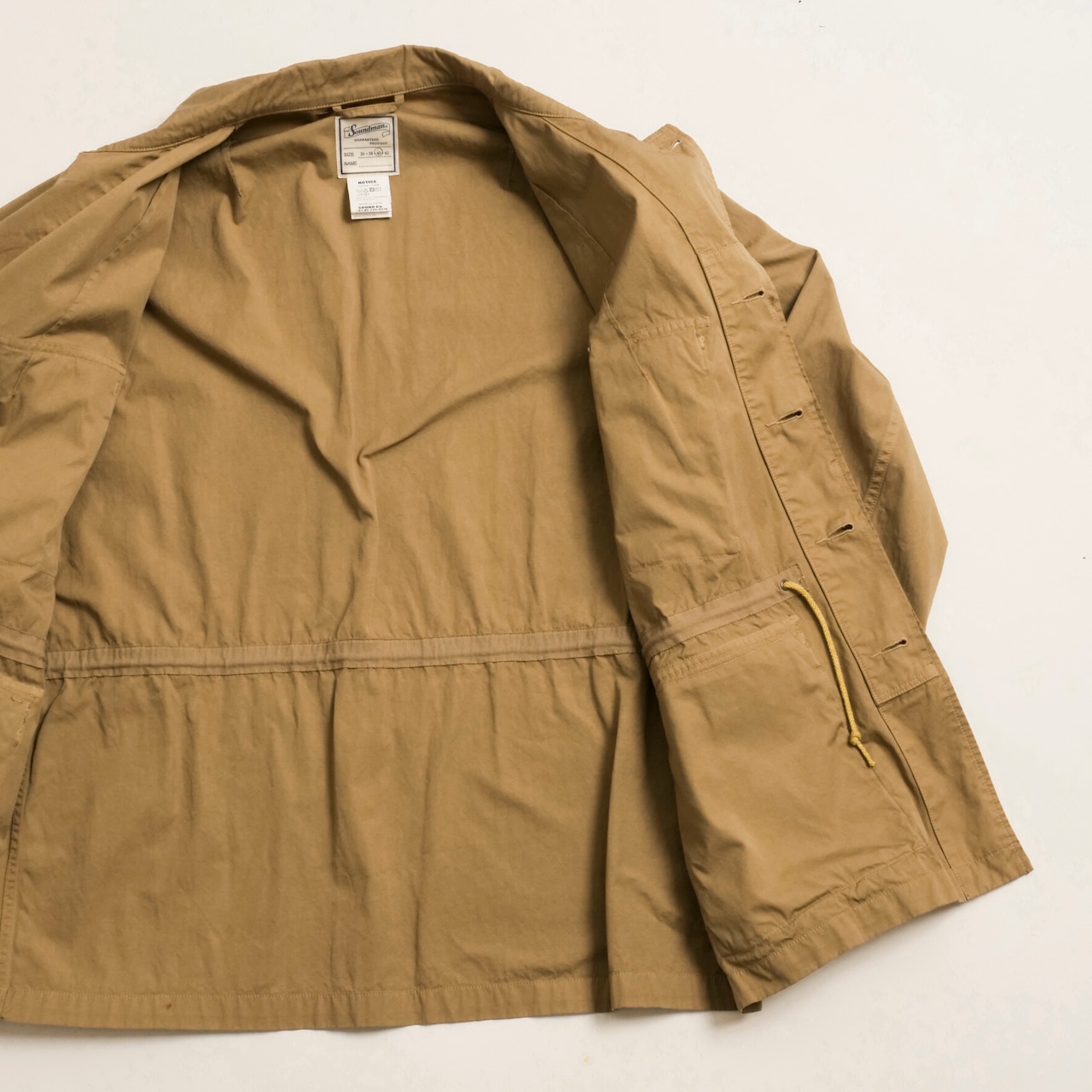 Albany【アルバニー】・361M-504B・ C/#35 Khaki Beige