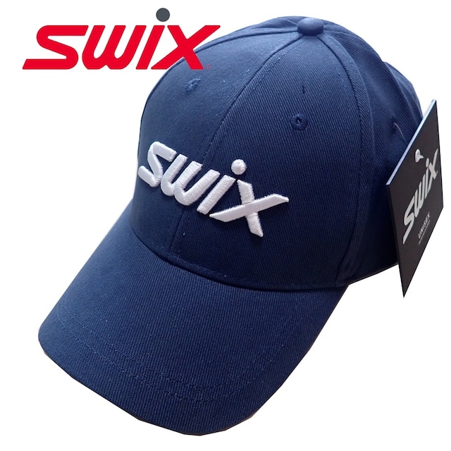 Swix スウィックス ベースボール キャップ PRキャップ ネイビー 帽子 PR300-75000