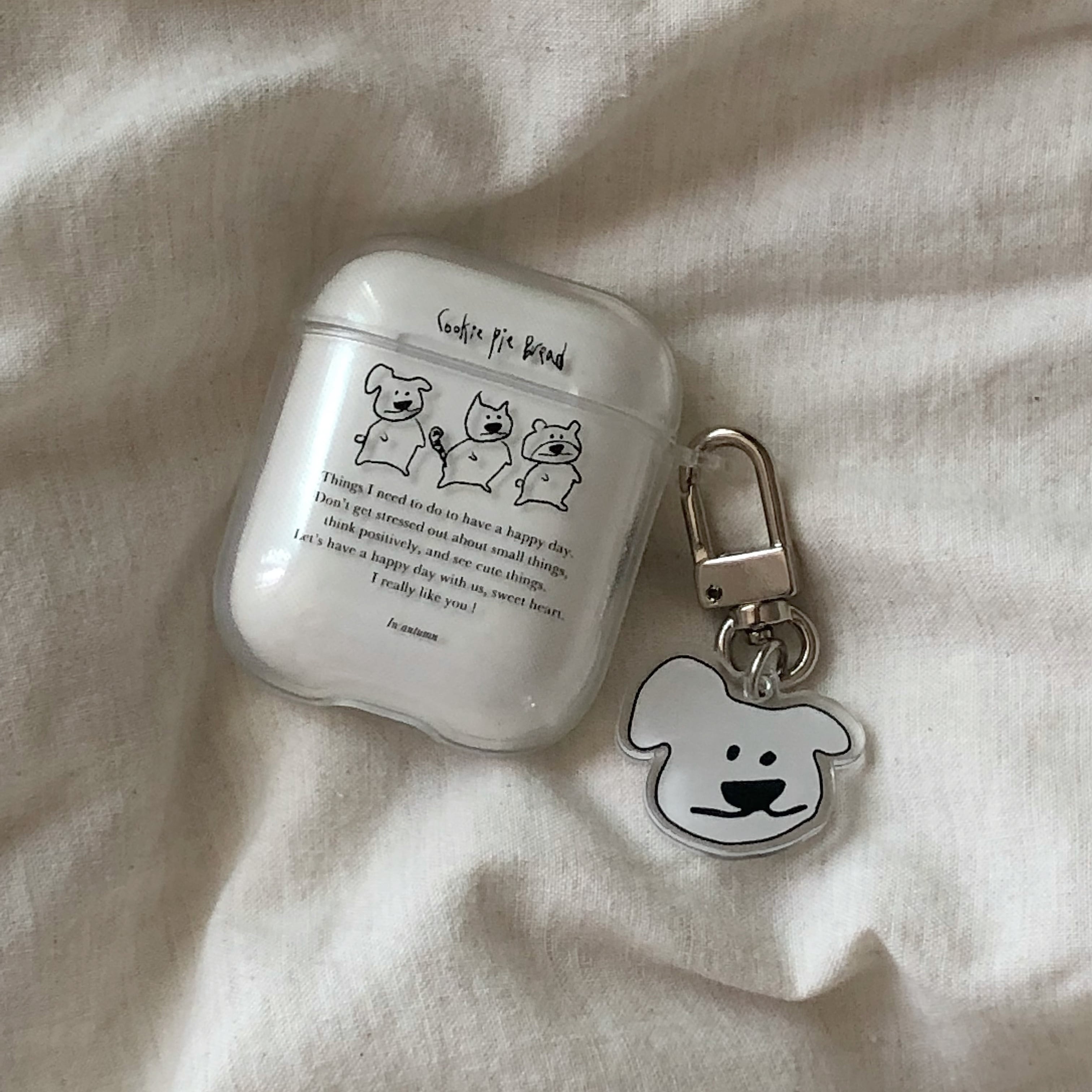 in autumn] Cookie Pie Bread AirPods ケース（AirPods 1/2/Pro） moim  韓国雑貨通販のオンラインストア