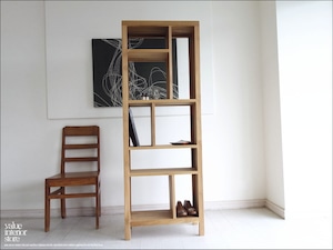 無垢材 チーク角シェルフN 本棚 飾り棚 収納棚 キッチンシェルフ オープンシェルフ ナチュラル シンプル ラック 世界三大銘木