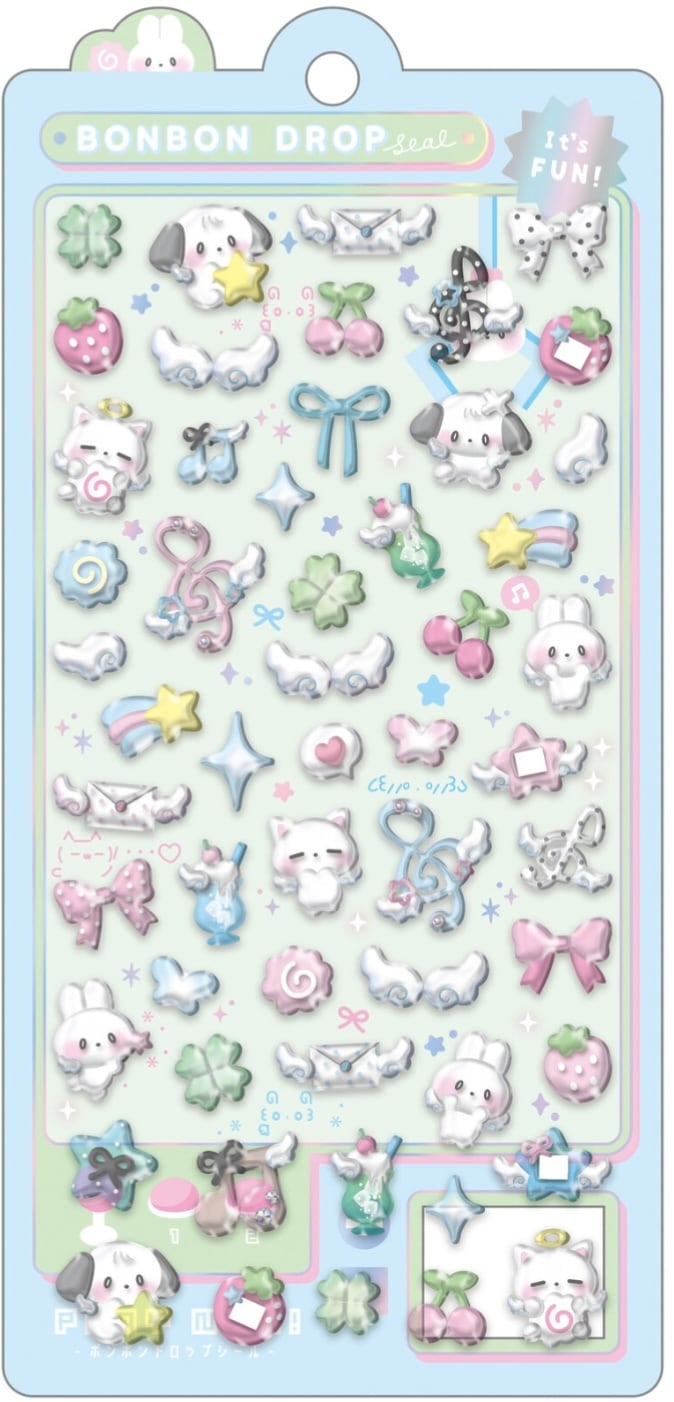 第3弾【先行予約】正規品ボンボンドロップシール（クーリア） | OHACO