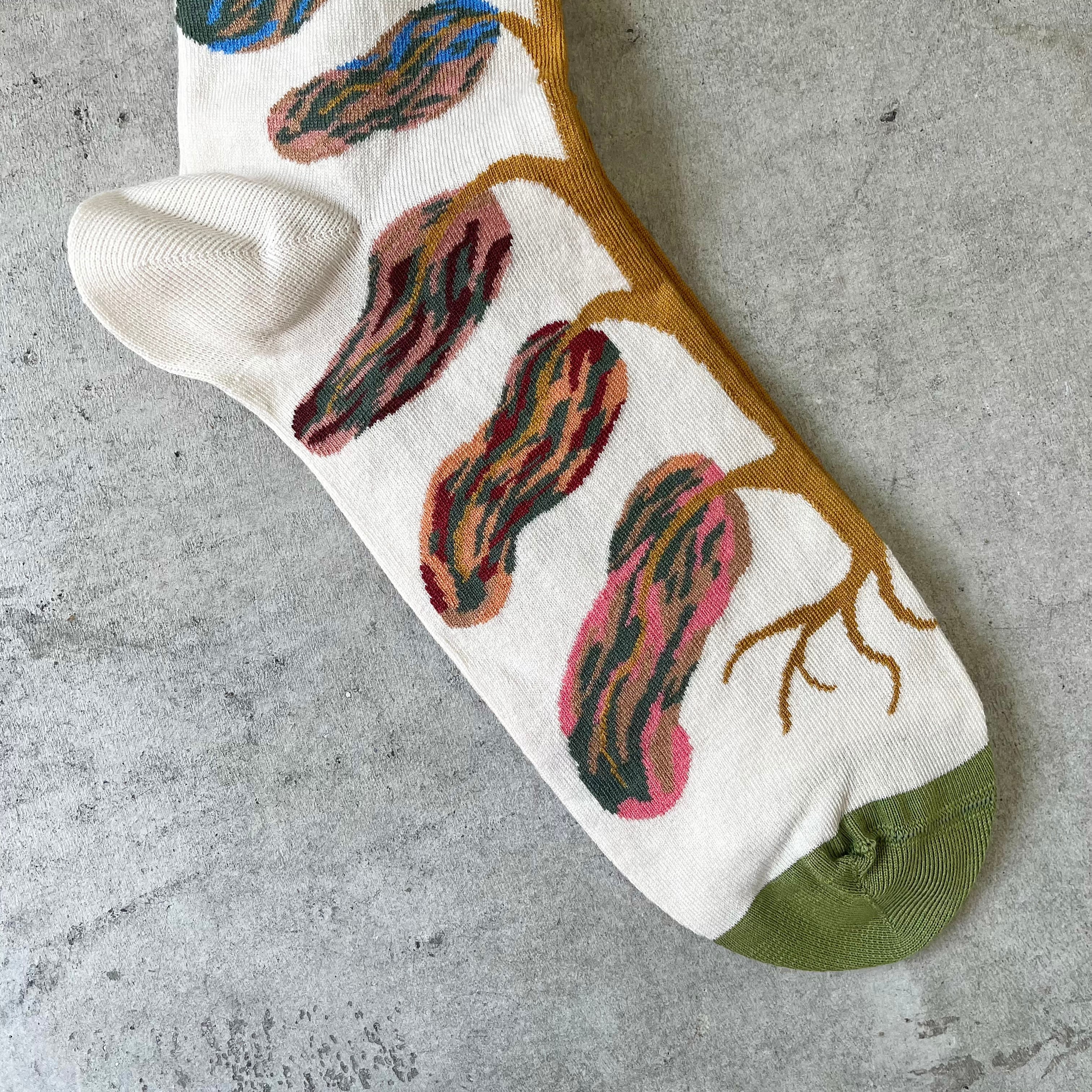 Bonne Maison/【Le Poéte】Sock Leaves Natural LP1-01