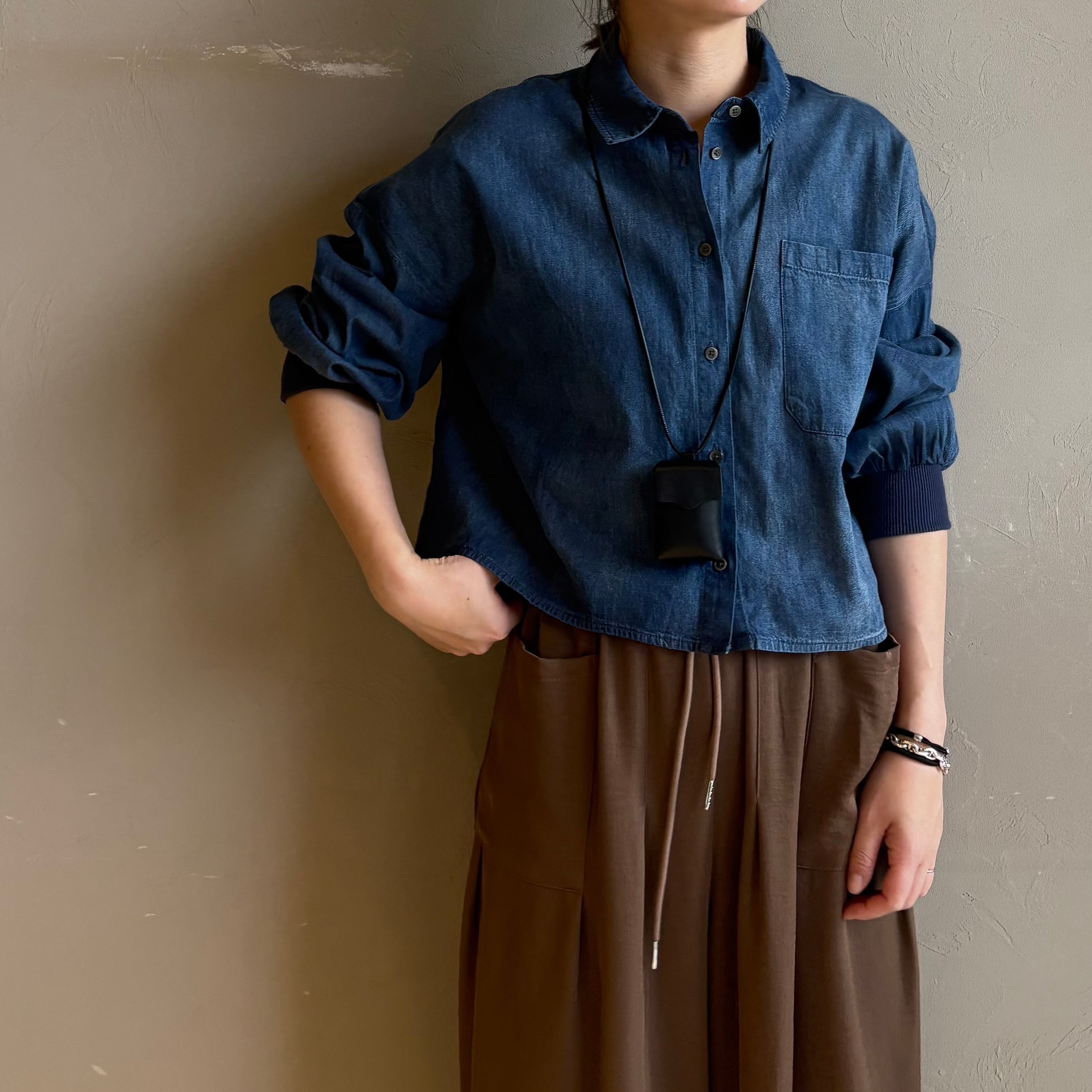 2wayレイヤードデニムシャツ | valance 福井｜レディース セレクト
