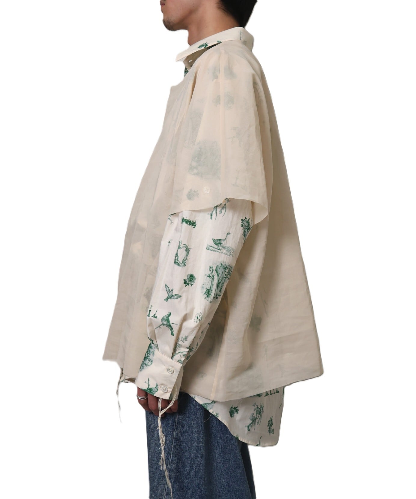 Midorikawa / MID26SS-SH05 ORGANDY WORK SHIRT(CANDLE) | AfterSchool