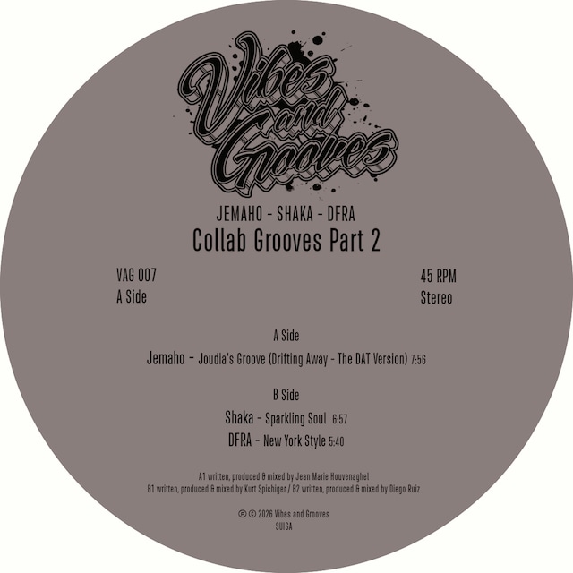 【新譜】Collab Grooves Part 2