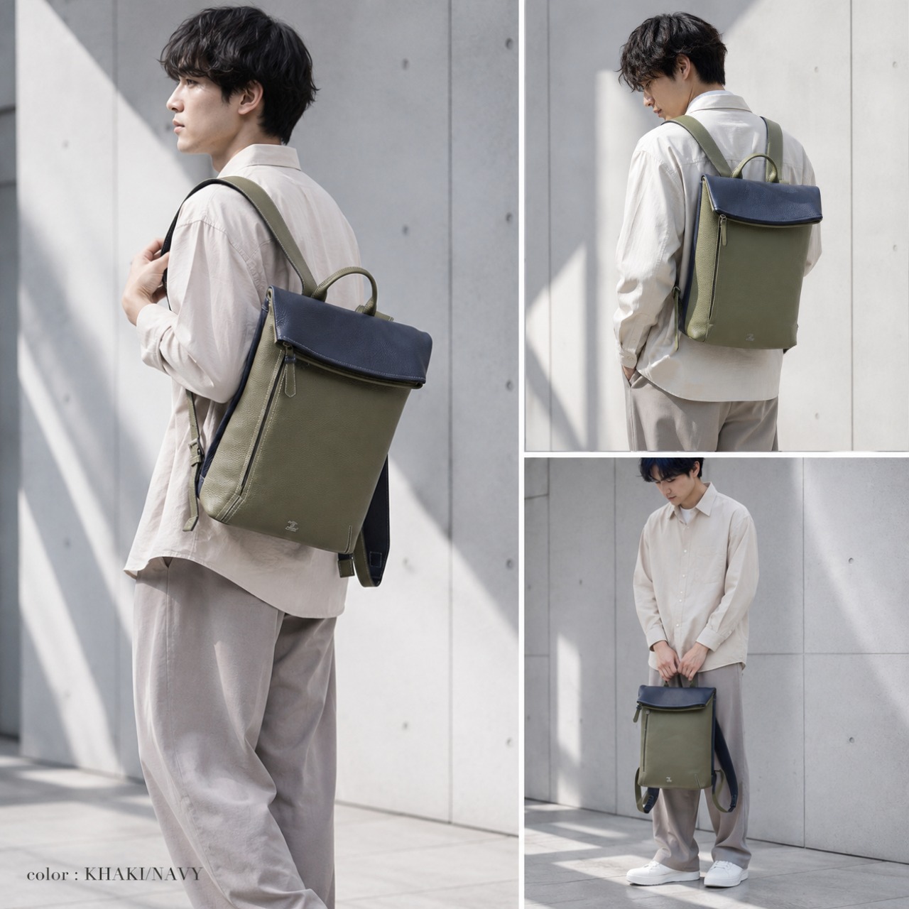 【ottorossi】  口折れリュック  蔵限定 豊岡鞄 (HM-02) - 12