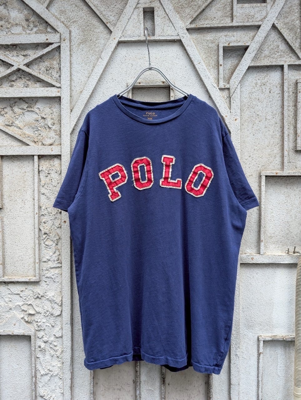 "POLO RALPH LAUREN" patch logo tee
