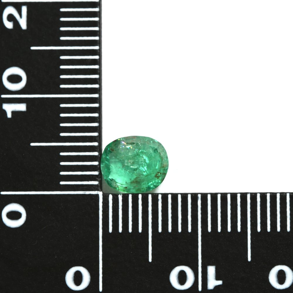 極美品！ エメラルド 0.10ct Pt ピアス（138150） エメラルド 10ctの 