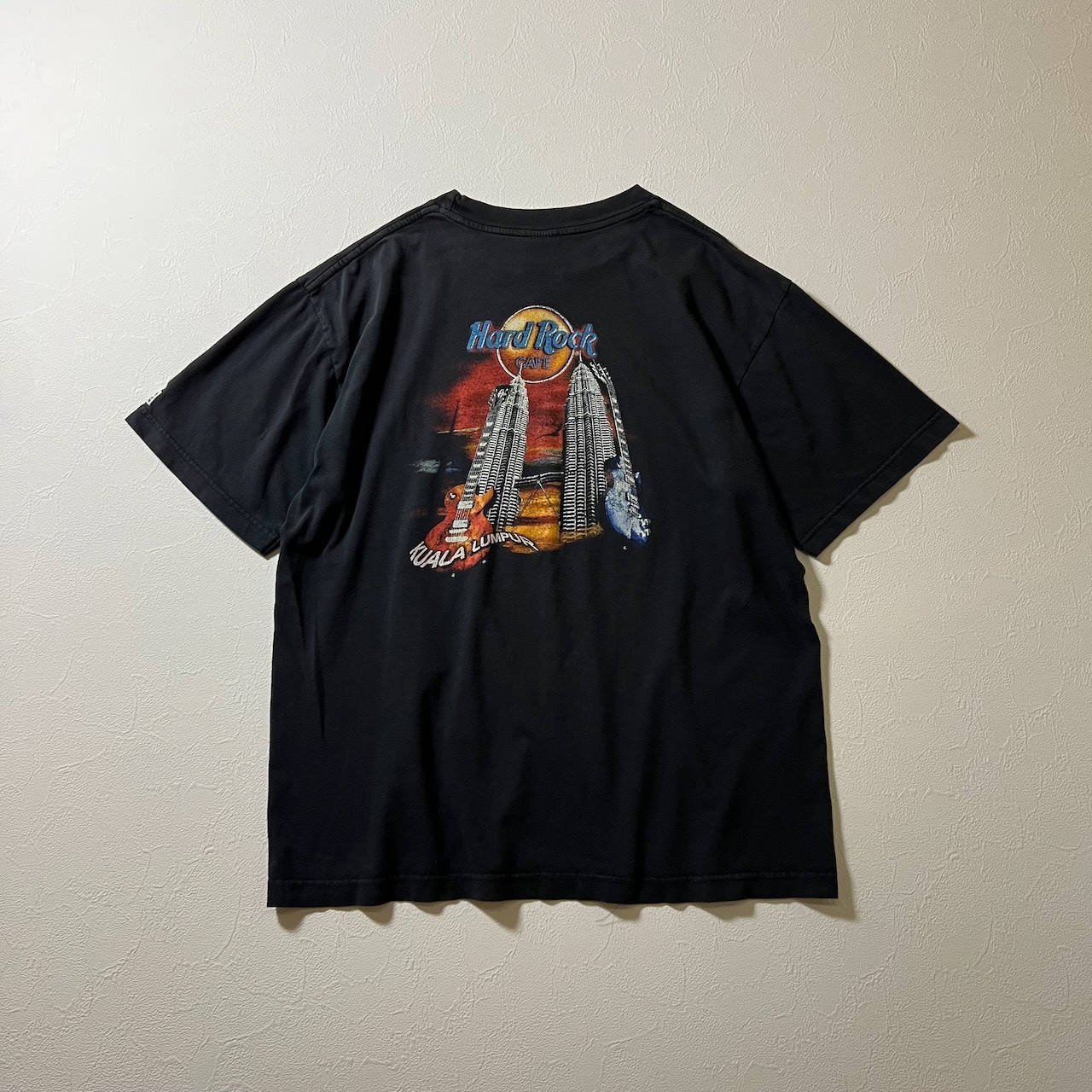 90s〜00s Hard Rock 両面プリント Tシャツ ハードロック ブラック 古着