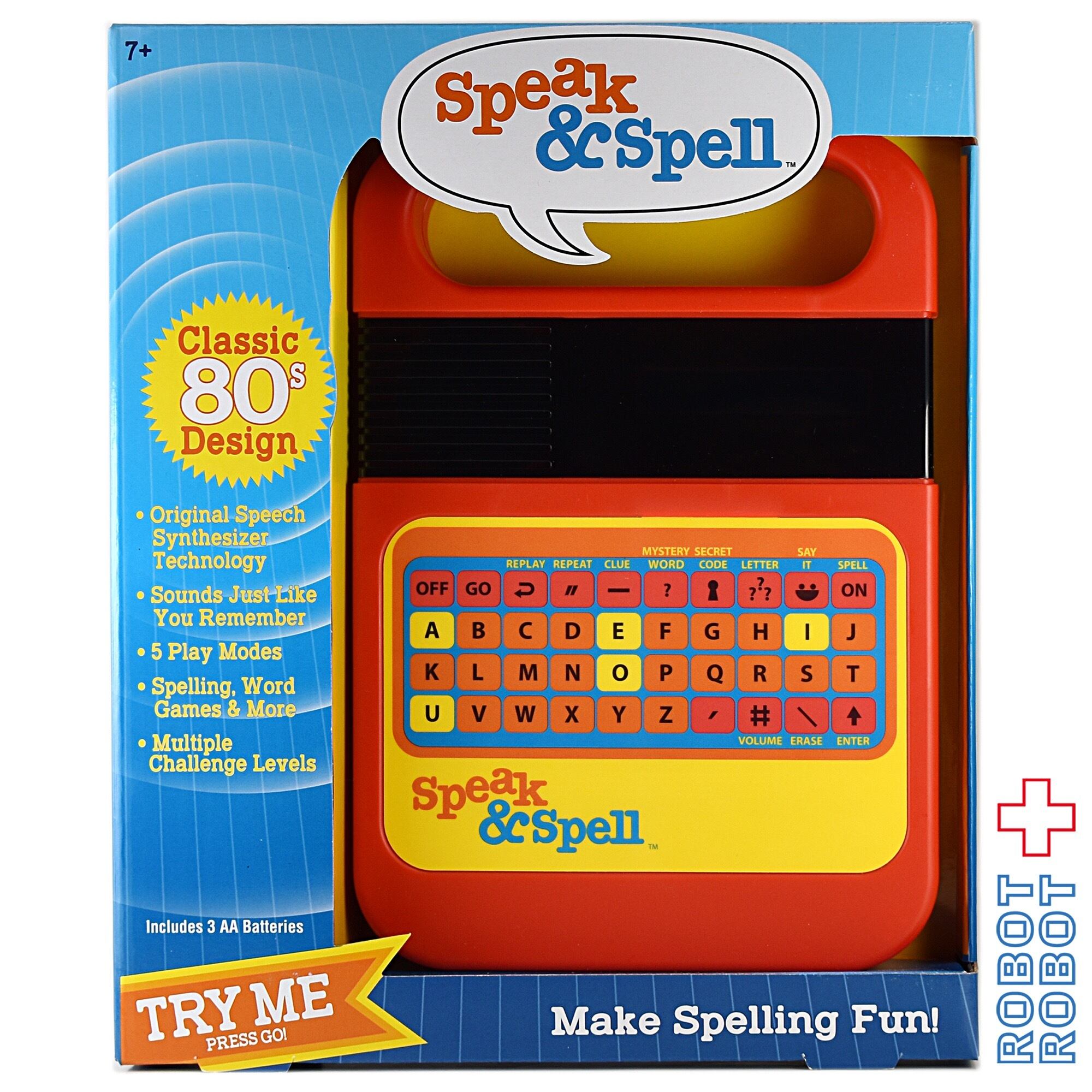 スピークアンドスペル 世界中のアーティストから愛されたSpeak & Spellの復刻版が発売