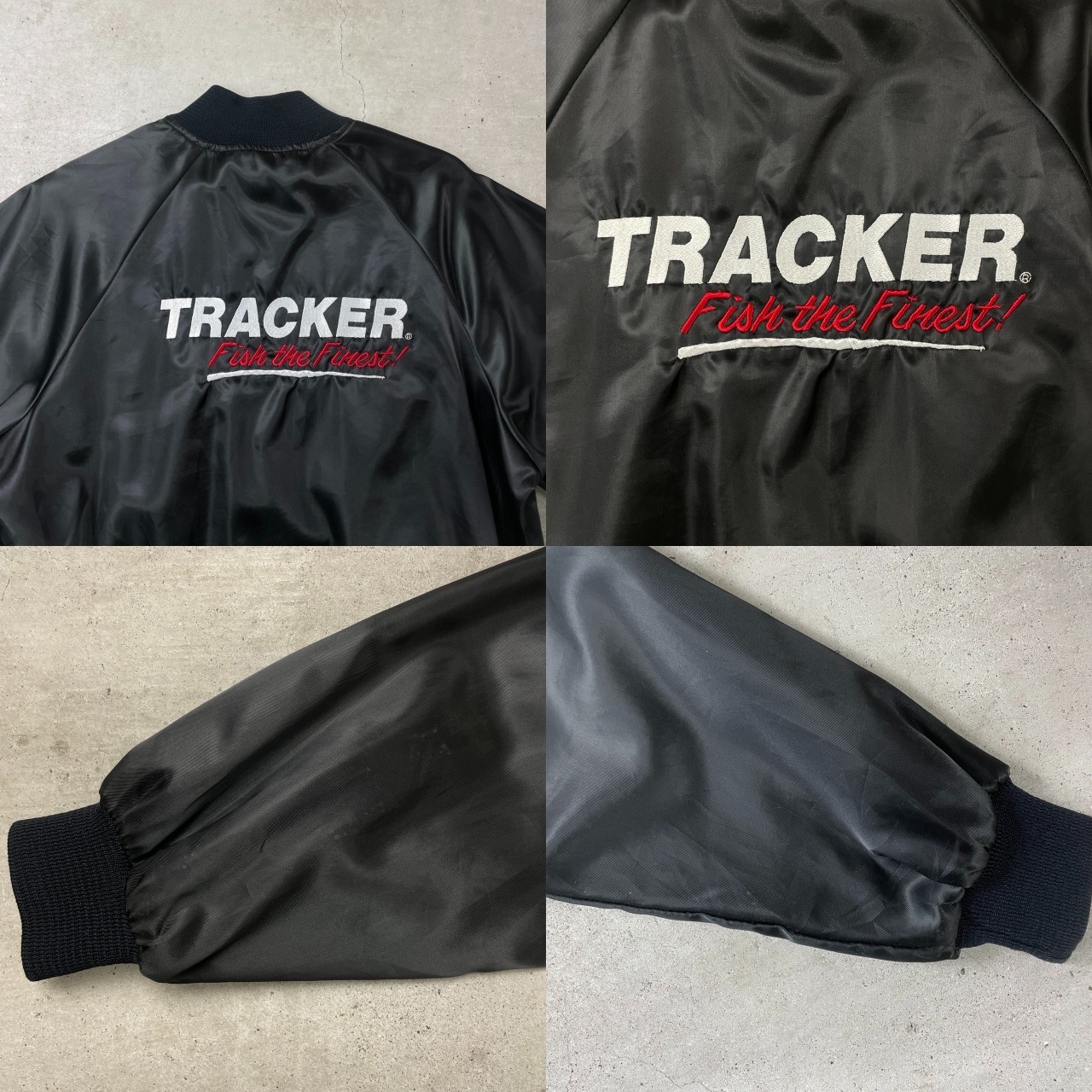 90年代 USA製 AUBURN SPORTSWEAR ナイロンスタジャン アワード 