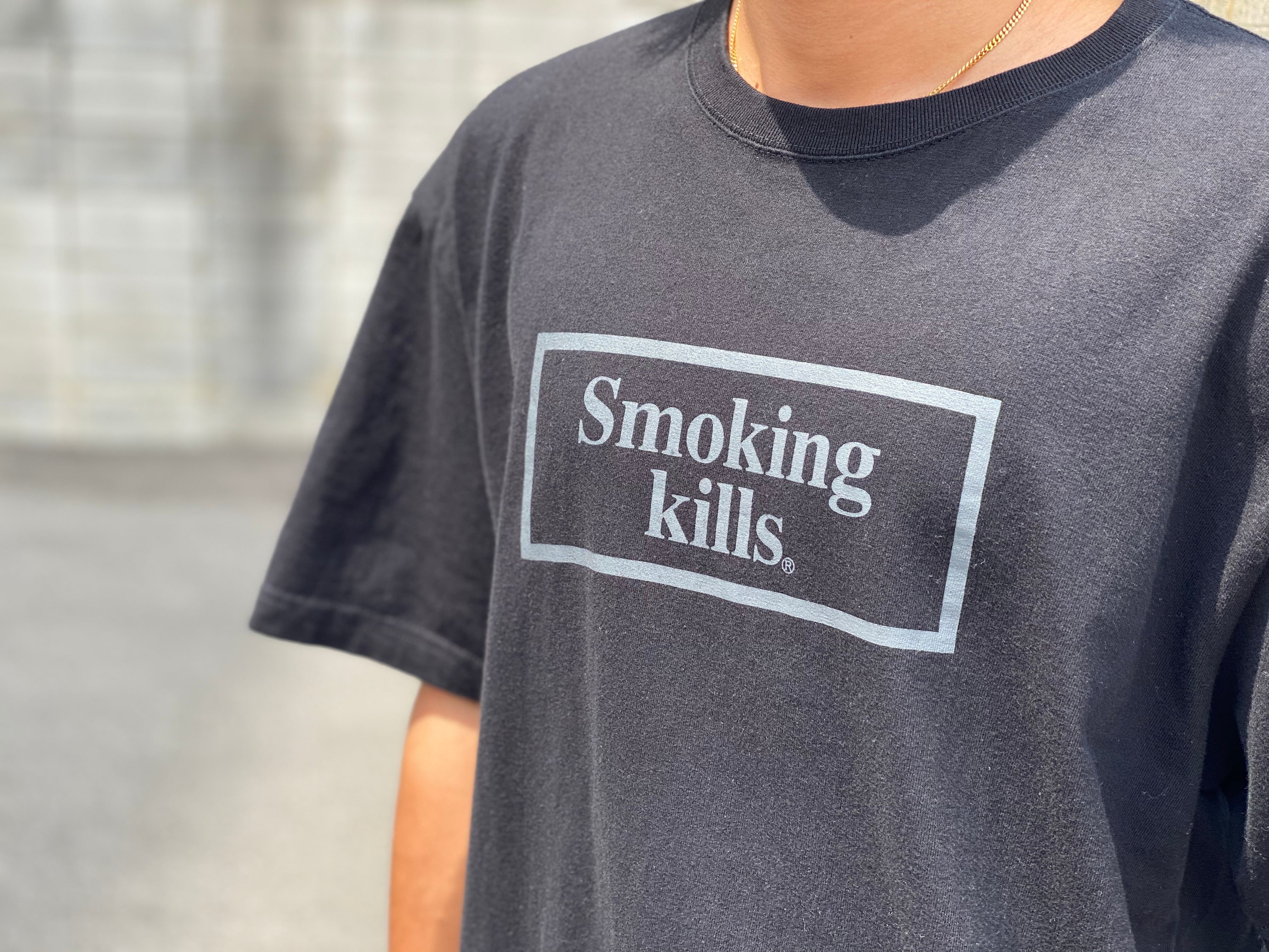 FR2 ONE T-SHIRT SMOKING KILLS TEE LARGE BLACK 52.5JD5809 | BRAND ...