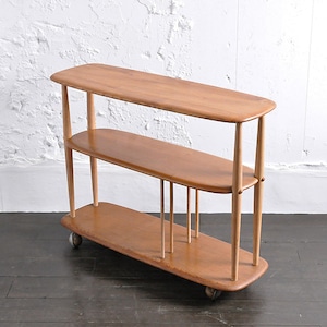 Ercol Bookcase Trolley / アーコール ブックケース トロリー（ワゴン）/ 1901-0009