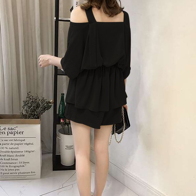 大きいサイズ レディース韓国ファッション セットアップ オフショルダートップス ショートパンツ ウエストマーク フェミニン カジュアル Ch1287 可愛い大きいサイズ韓国レディースファッション Chulachula チュラ チュラ 大きいサイズ レディース韓国ファッション セットアップ オフショルダートップス ショートパンツ ウエストマーク フェミニン カジュアル Ch1287 可愛い大きいサイズ韓国レディースファッション Chulachula チュラ チュラ