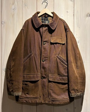 【a.k.a.C.a.k.a vintage】"FAY" Mulch Pocket Gimmick Vintage Corduroy Jacket