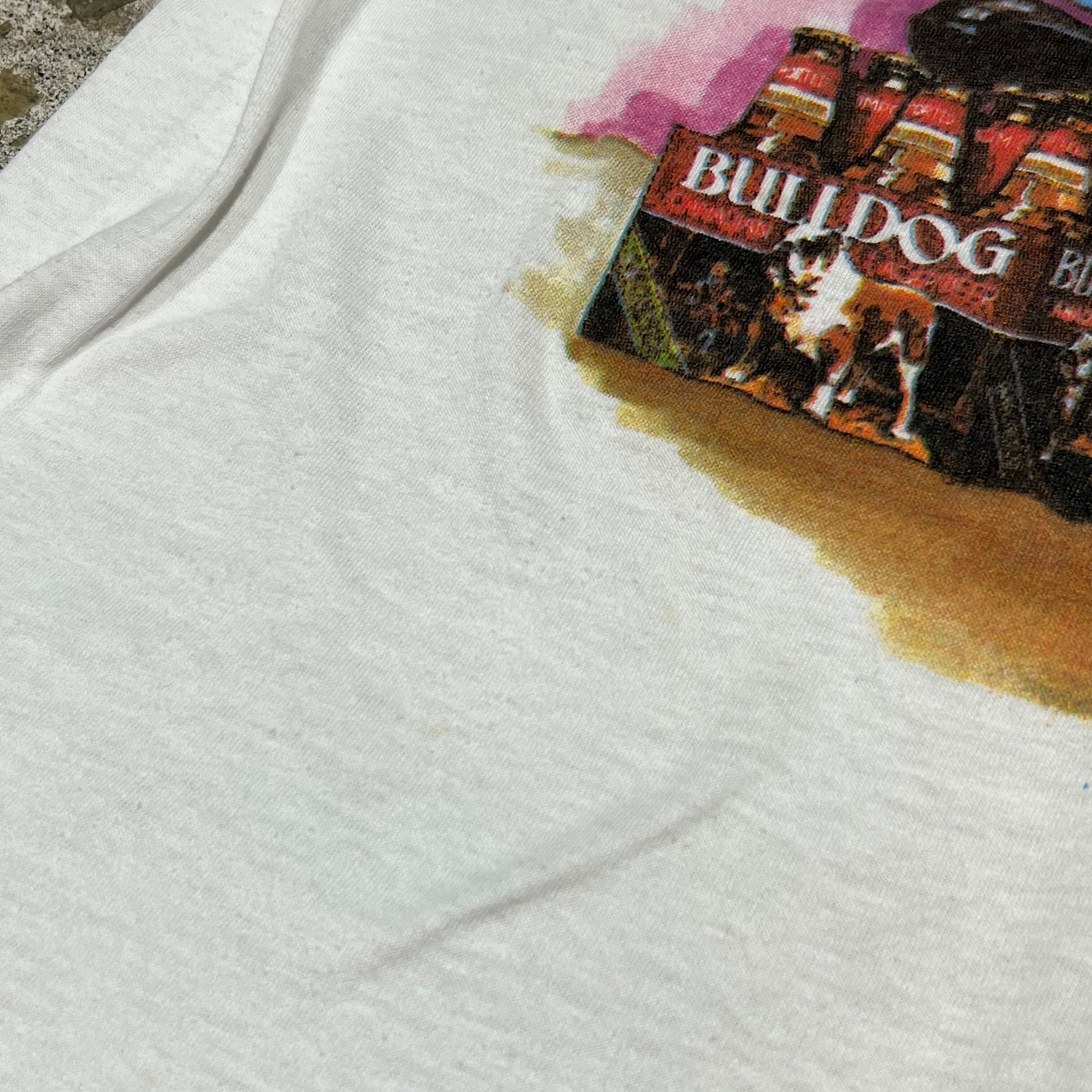 FINALSALE対象商品30％OFF！ 【半袖Tシャツ ラグラン アニマル 犬 白