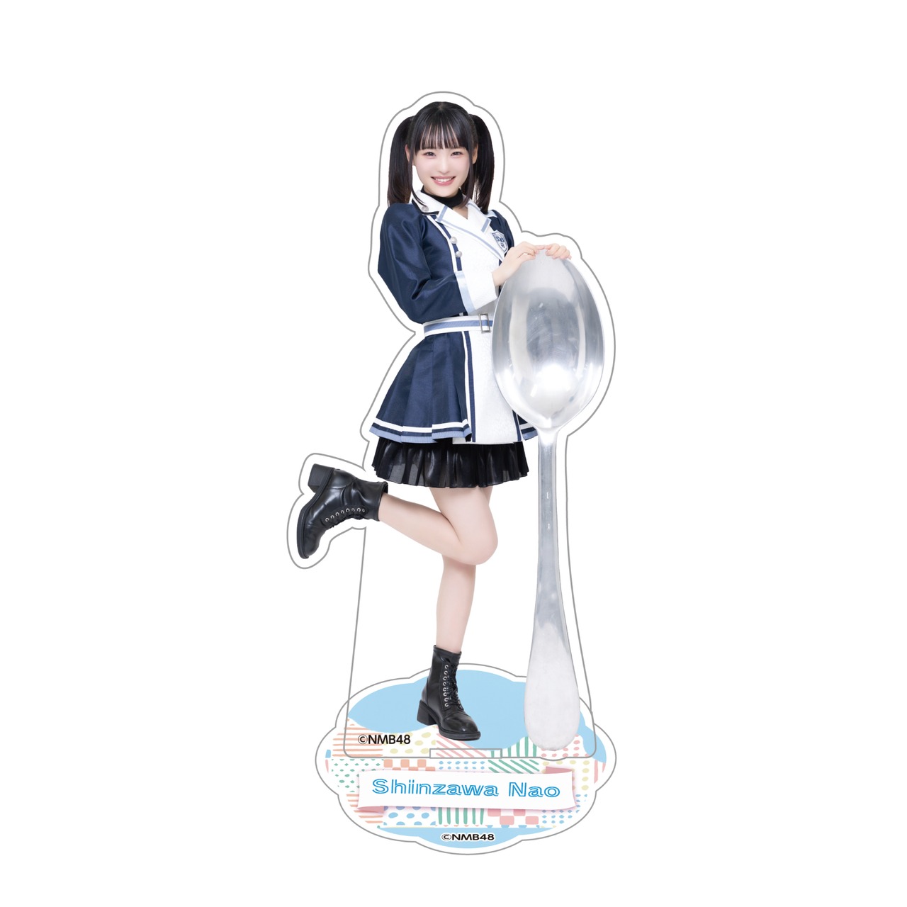 NMB48×PIZZERIA 8 good spoon コラボ限定 アクリルスタンド（teamBll）ブラインドパッケージ