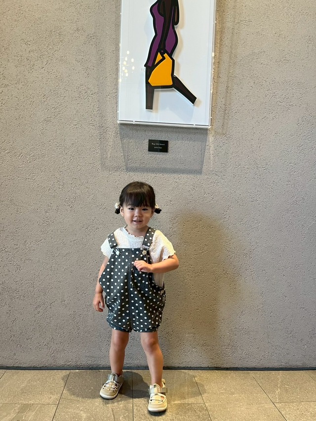 【即納Last①】jejeunosity / Berry short overall ❴Dot❵