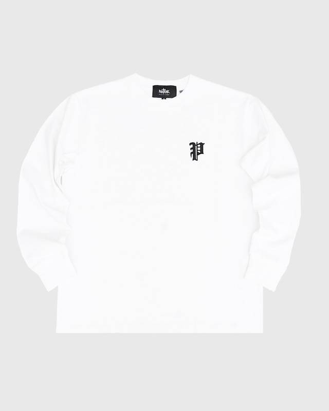 OLD "P" LOGO EMBROIDERED L/S TEE