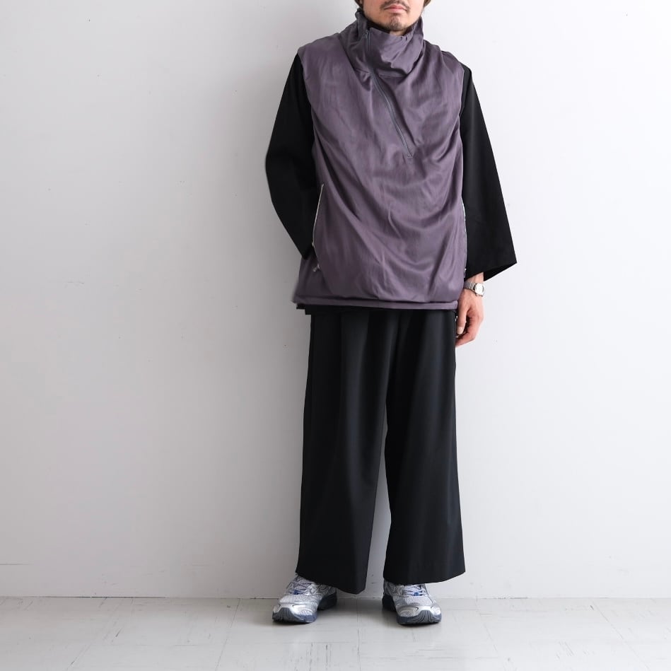 DIGAWEL” Drape vest Gray” | Lapel online store