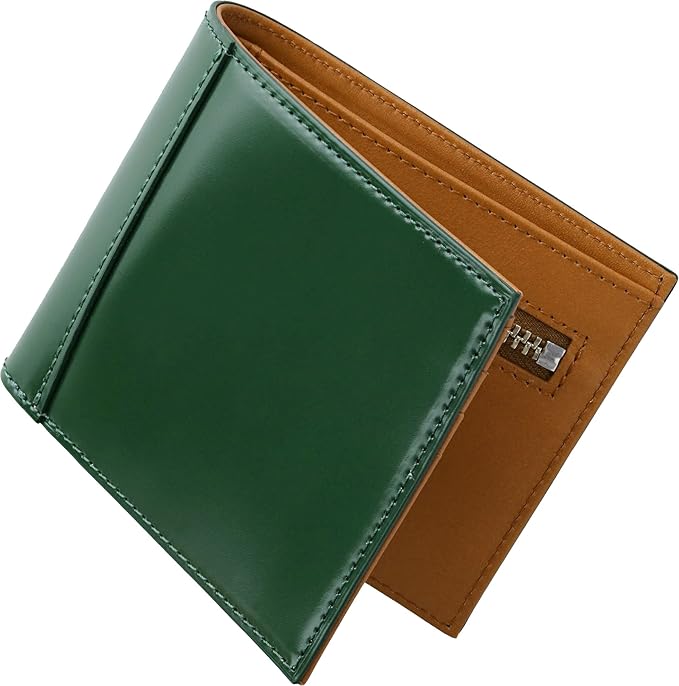 三京商会] PRAIRIE コードバン 二つ折り 財布 メンズ 日本製