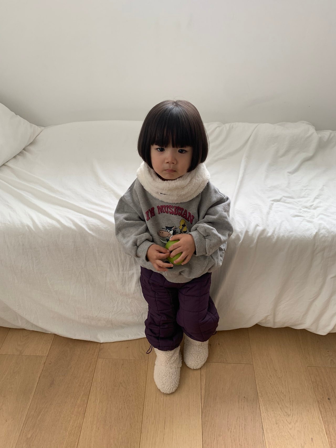 ペッパー / PEPPER / スクエアぺディングパンツ / 韓国子供服 / キッズ / 26winter〖取寄〗*XS~XL*