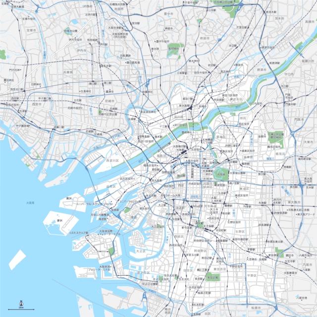 大阪 広域 イラストレーターデータ Eps 地図素材をダウンロードにて販売するお店 今八商店 大阪 広域 イラストレーターデータ Eps 地図素材をダウンロードにて販売するお店 今八商店