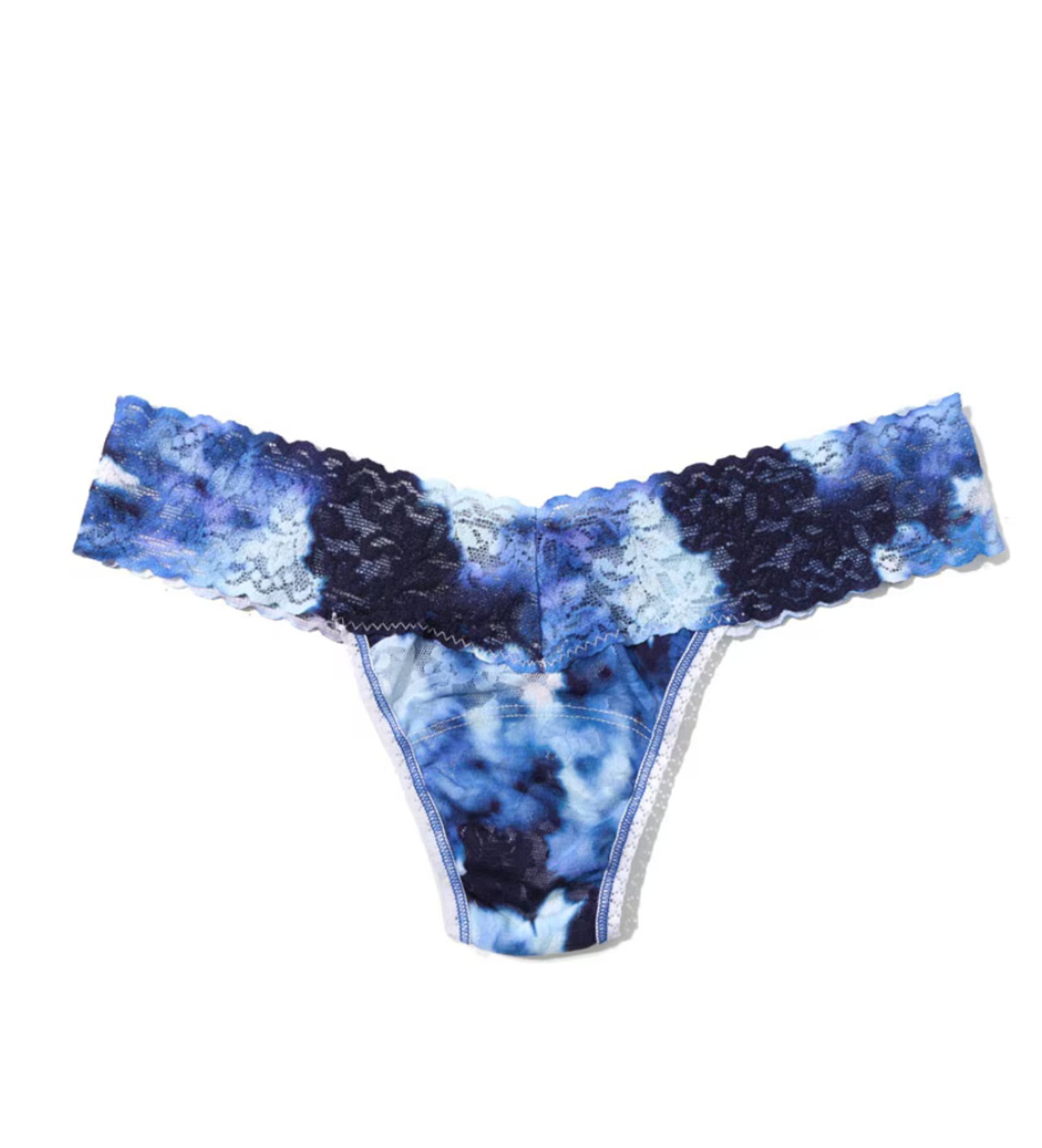 HANKY PANKY / プリンテッド シグニチャー レース ロー ライズ ショーツ (ダークルーム ブルームス) - 1