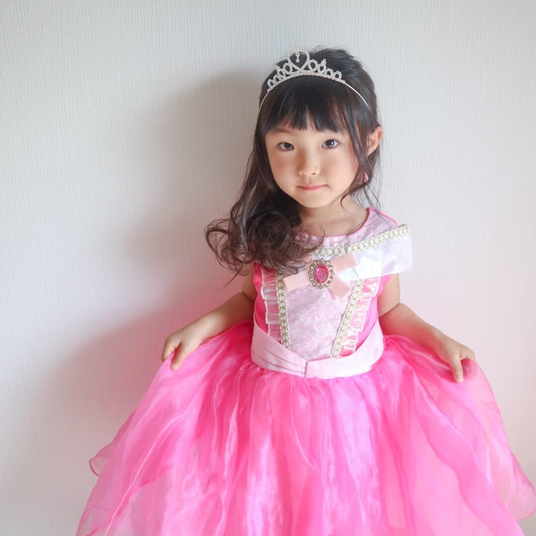 オーロラ姫　ドレス120 ピンク