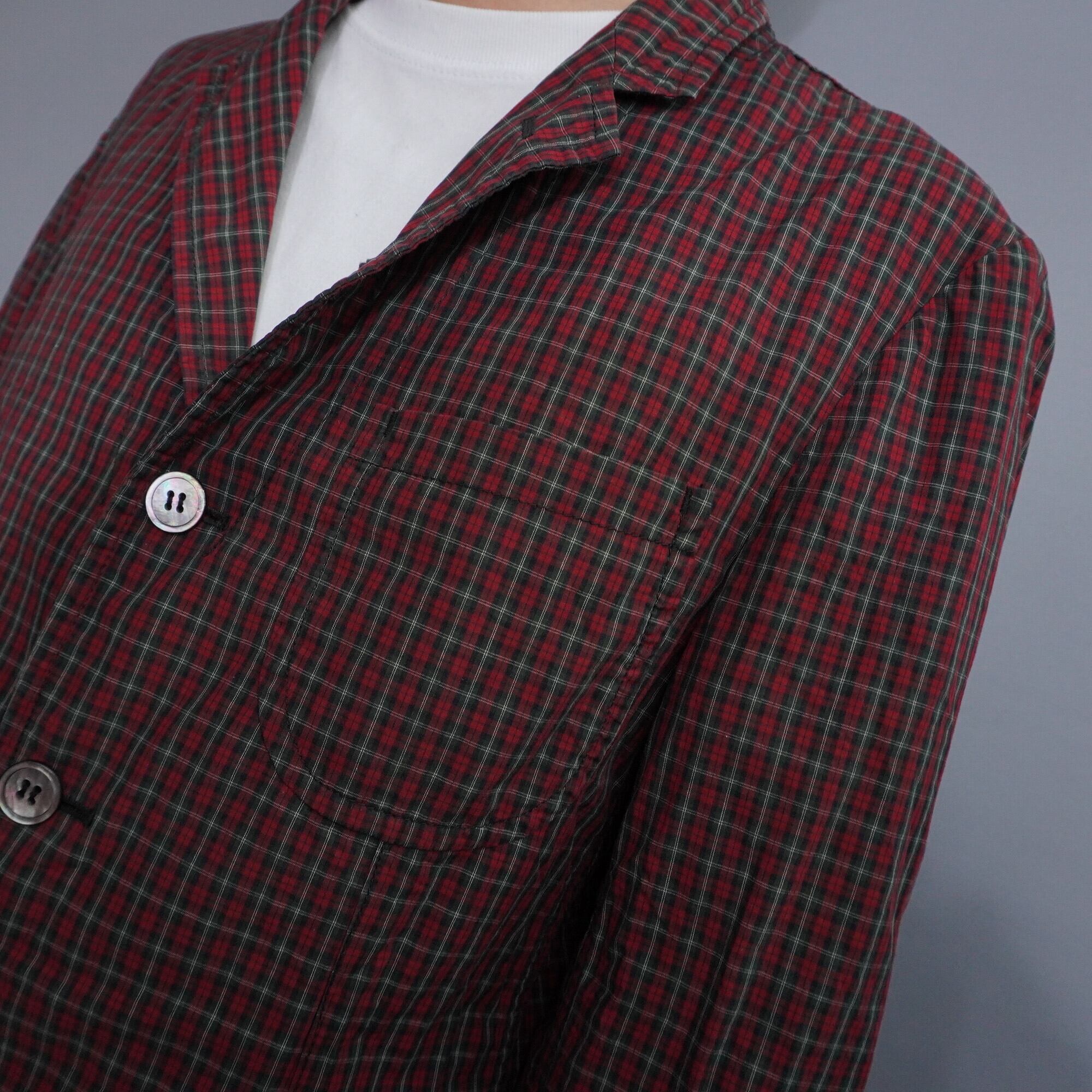 COMME des GARCONS】コムデギャルソン タータンチェックシャツ COMME des GARCONS】コムデギャルソン タータンチェックシャツ