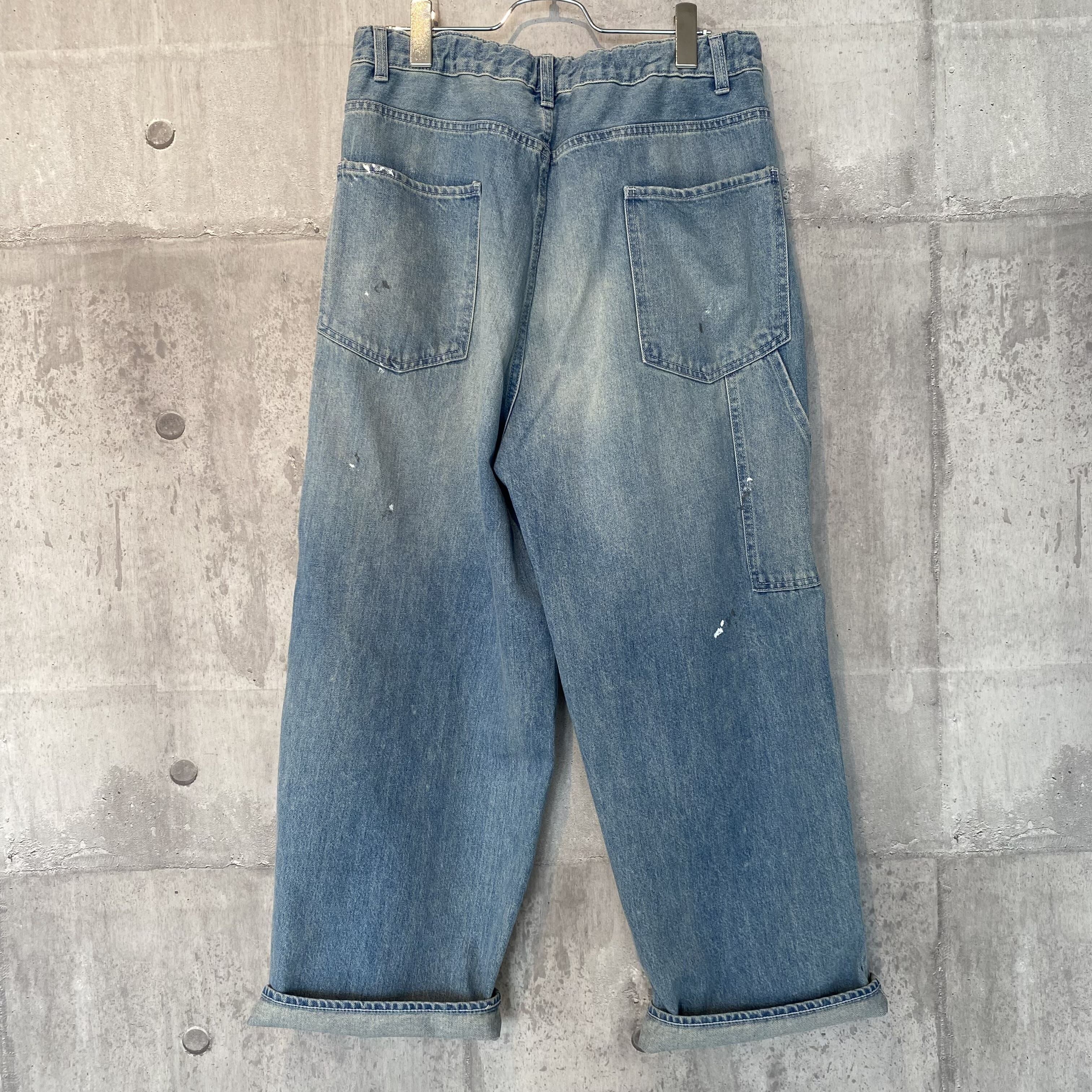 HARVESTY】BIG PAINTER DENIM PANTS ビッグペインターデニムパンツ