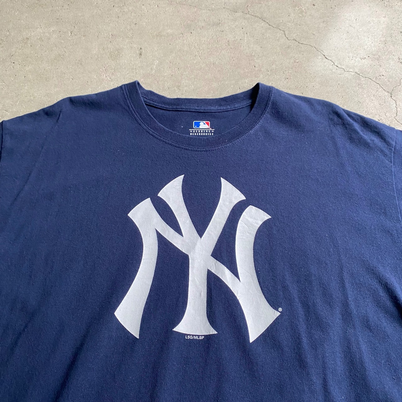 MLB ニューヨーク・ヤンキース チームロゴプリントTシャツ メンズL 