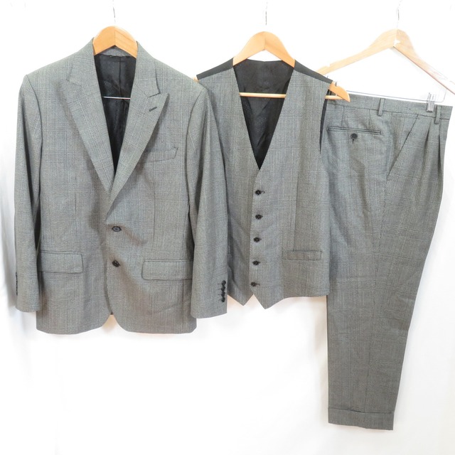 DOLCE & GABBANA SICILIA　3ピース スーツ セットアップ size48/ドルチェ＆ガッバーナ　0802