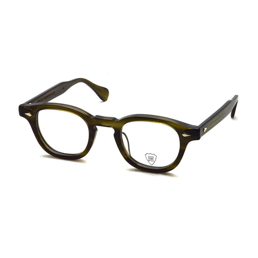 JULIUS TART OPTICAL / AR / ブリッジ:24mm / Olive Green Sasa