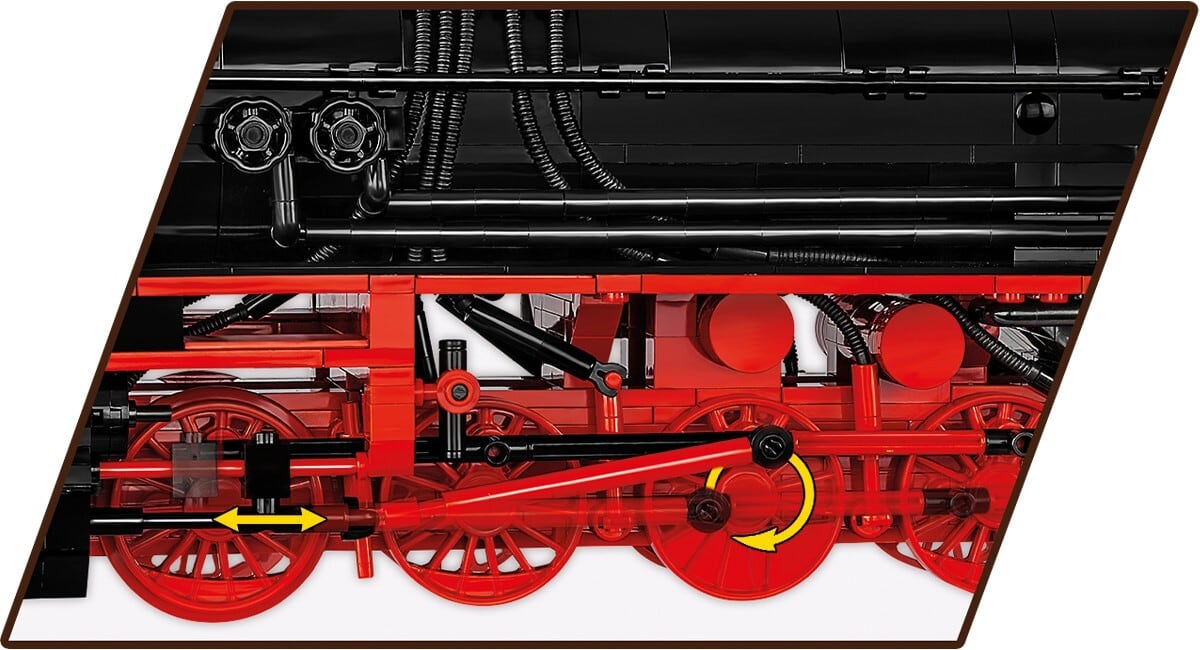 COBI #6282 ドイツ国鉄52形蒸気機関車 (DRB Class 52 Kreigsloks