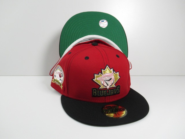 Exclusive NEW ERA 59fifty Toronto Blue Jays　トロント・ブルージェイズ　RED×BLACK