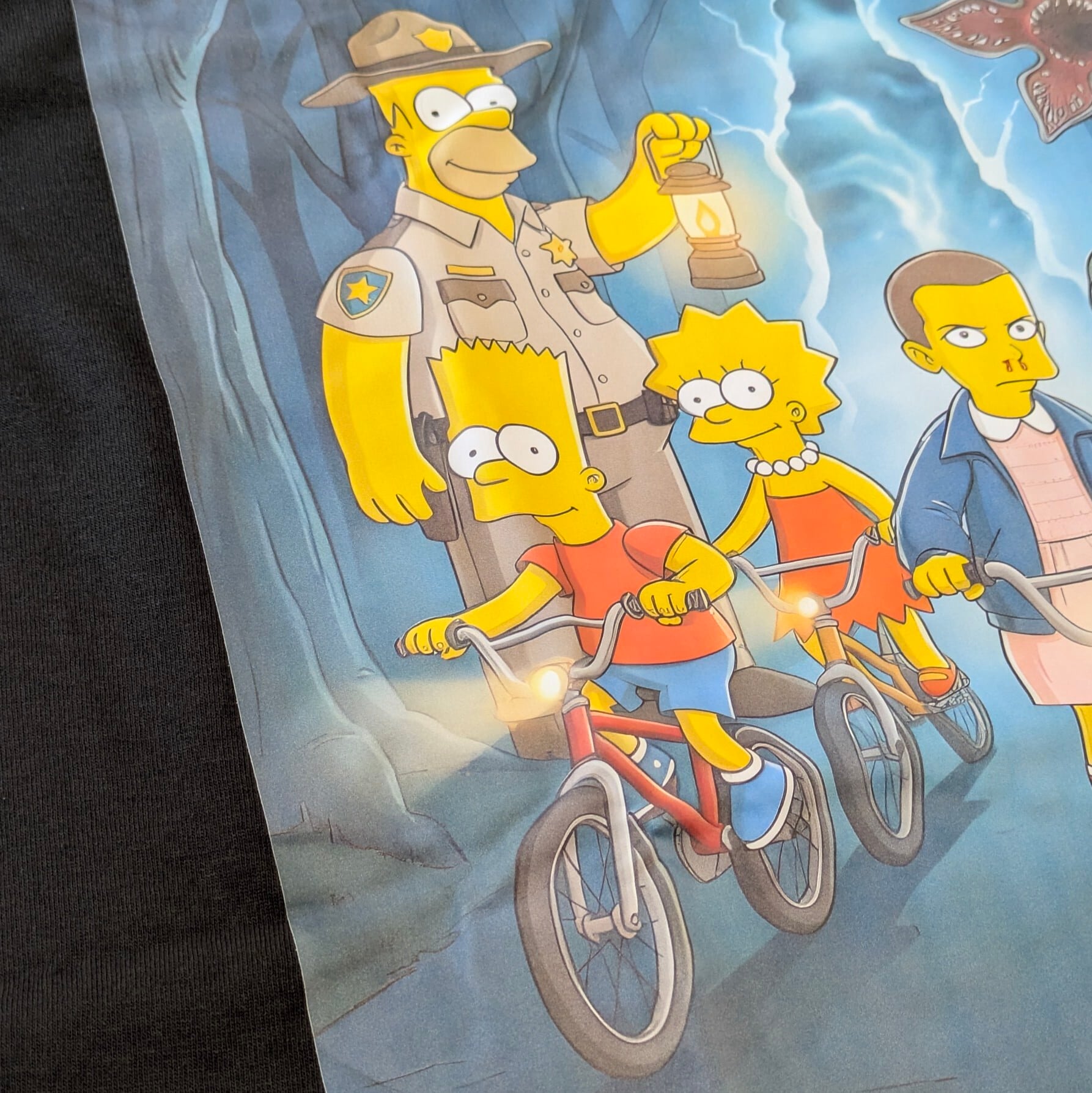 【 Stranger Simpsons（ストレンジャー シンプソンズ）】 Tシャツ / シンプソンズ / ストレンジャーシングス 〚アメリカン雑貨 アメトイ〛