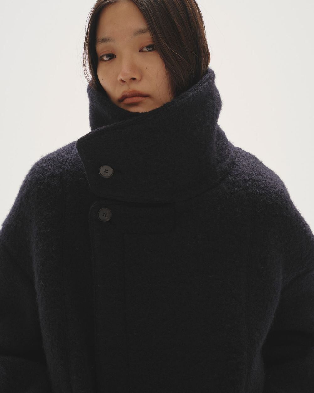 TODAYFULStandcollar Boucle Jacket ブラック TODAYFUL/トゥデイフル】Standcollar Boucle Jacket（その他ブルゾン