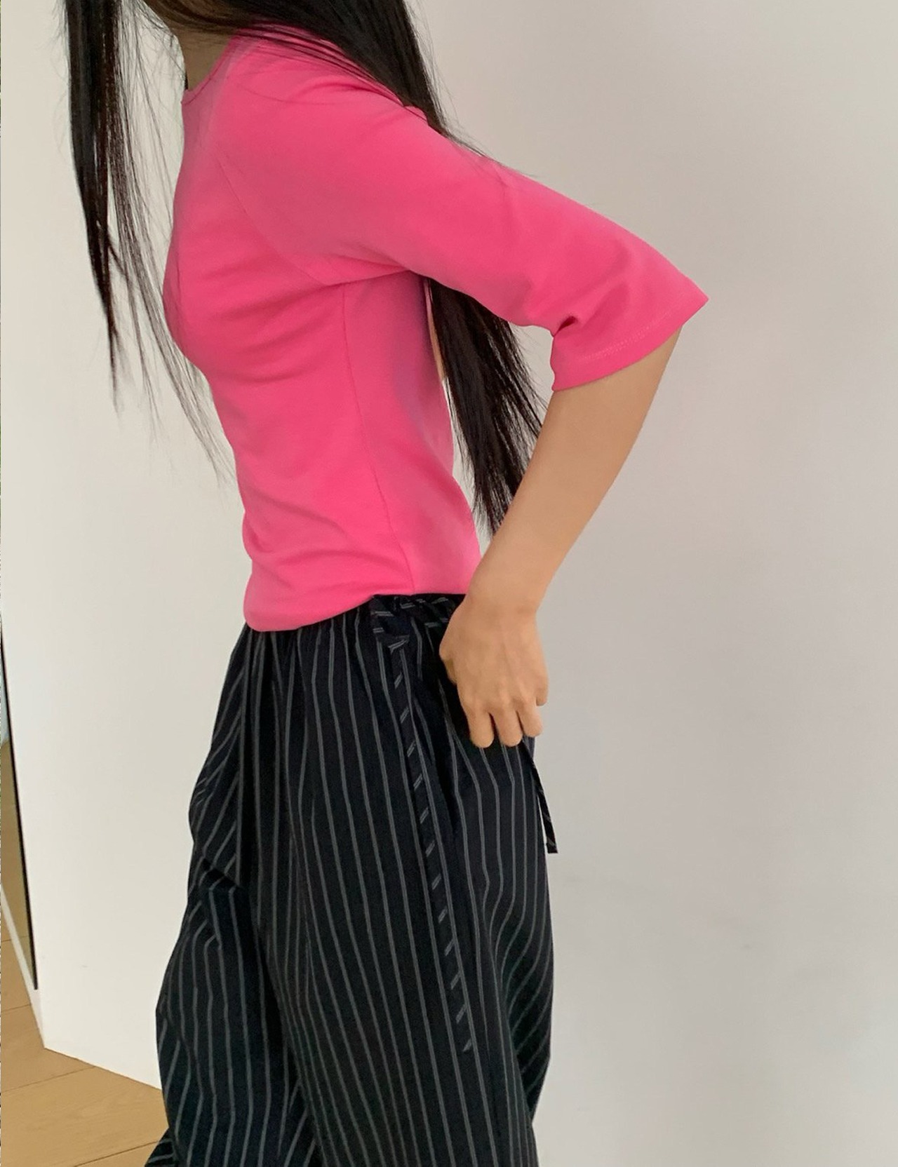 【新作5％OFF・3日間】Three-quarter sleeve Tops_5colors